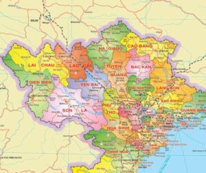 Ban do mien bac viet nam