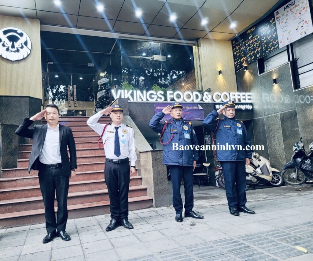 Triển khai dịch vụ bảo vệ – Vikings Esports arena – Hà Nội 1 Bảo vệ toà nhà Vikings